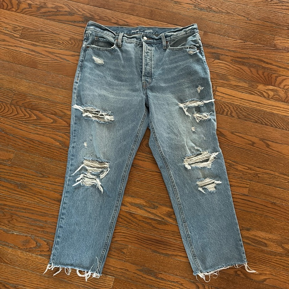 Old navy size 16 extra high rise straight